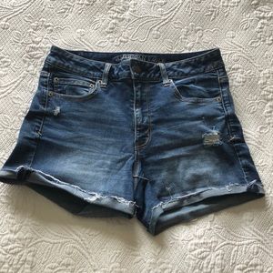 American Eagle SuperSuper Stretch Hi-Rise Shortie